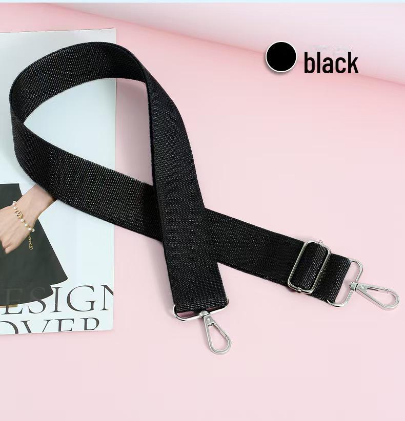 

Регулируемый ремень для сумки через плечо премиум-класса – яркий, многофункциональный аксессуар для ношения на плече Width 1.0 cm Length 110 cm чёрный