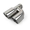 BMW F30/F35/F80 Doppel-Edelstahl-Auspuffschalldämpfer Endrohr