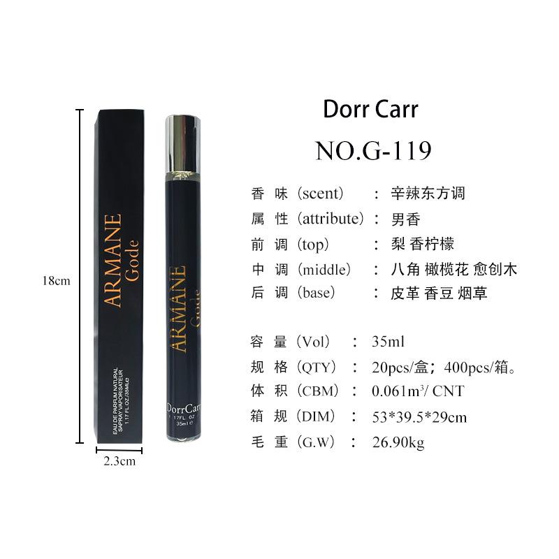 Hot selling perfume 35ml small test tube makeup long-lasting fragrance perfumes perfumes