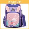Space Rabbit Kids Backpack With Durable Nylon Material And Antiload Burden For Boys And Girls