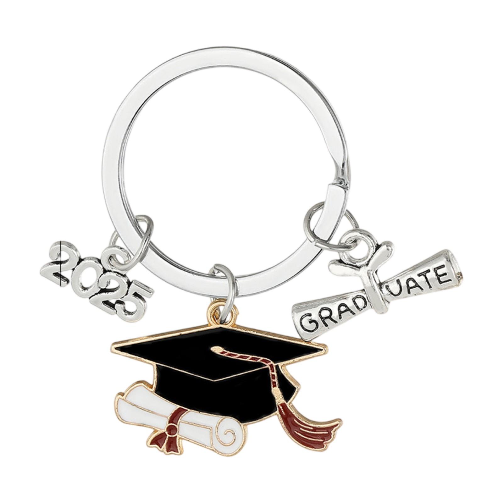 

Брелок для ключей «Выпускной сезон» из нержавеющей стали, подарочный брелок для рюкзака на выпускной One Size