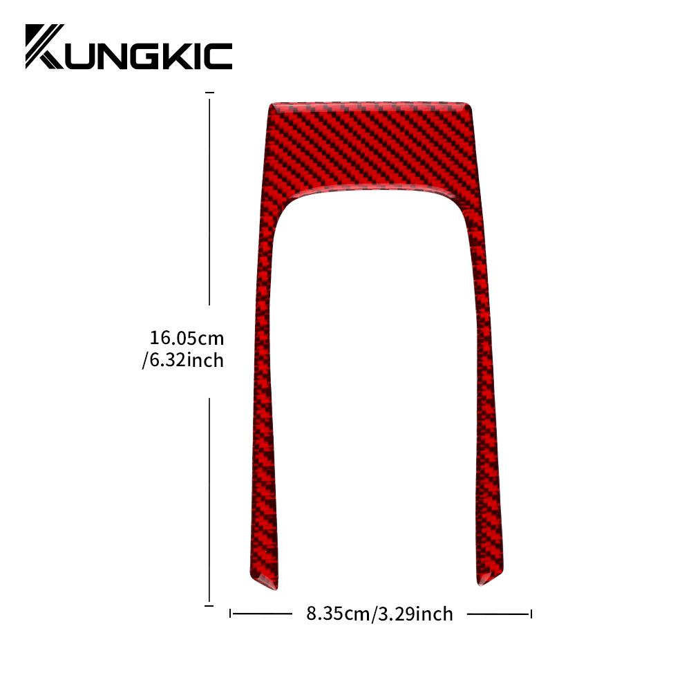 Real Soft Carbon Fiber Sticker For Toyota Corolla 2019 2020 2025 2025 2025 2025 RHD LHD Center Console Gear Shift Accessories