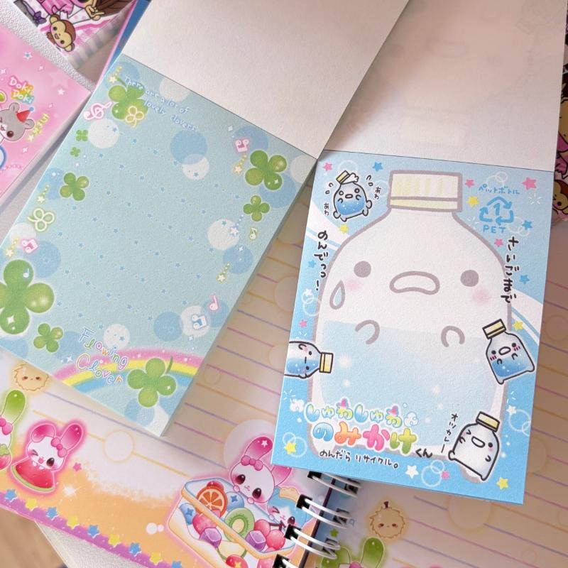 70Sheets Cute Retro Japanese-Style Girl Rabbit No Sticky Scrapbooking Memo Pads Message Paper Journal Notepad School Stationery