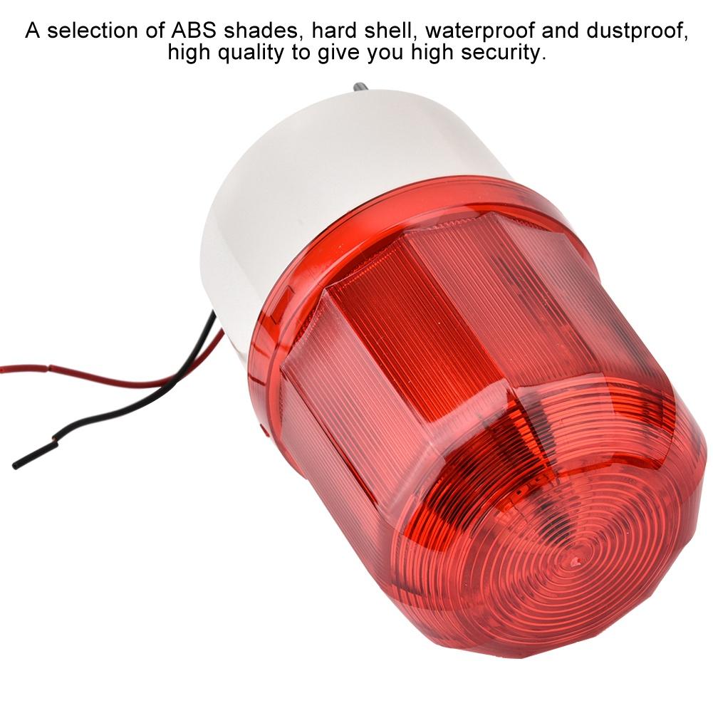 5W rotierende LED-Licht Verkehrsbau Notfall-Warnleuchte mit Summer (AC220V)