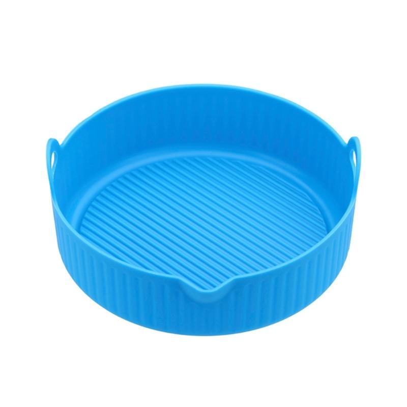 

Silicone Basket Reusable Air Fryer Accessories Silicone Material 3 Colors Choose 1 синий