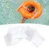 120 Stück Aufblasbarer Flicken Reparaturset Wasserfest Stark Klebend Luftdicht Transparentes PVC Luftmatratzen Flicken Set für Schlauchboote Kajaks Kanus