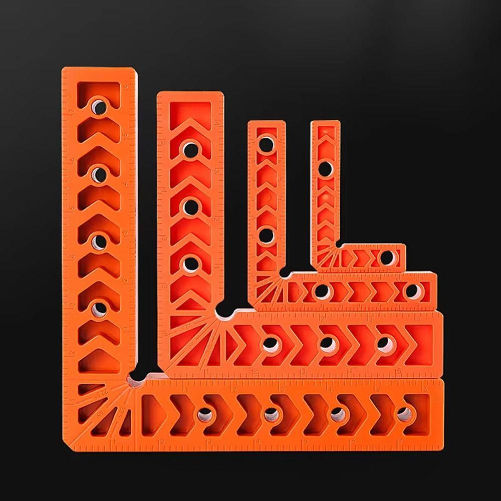 1Set Fixed Angle Gripper Right Angle Ruler 90 Degree Corner Clamp  for Boxes Cabinets Picture Frames