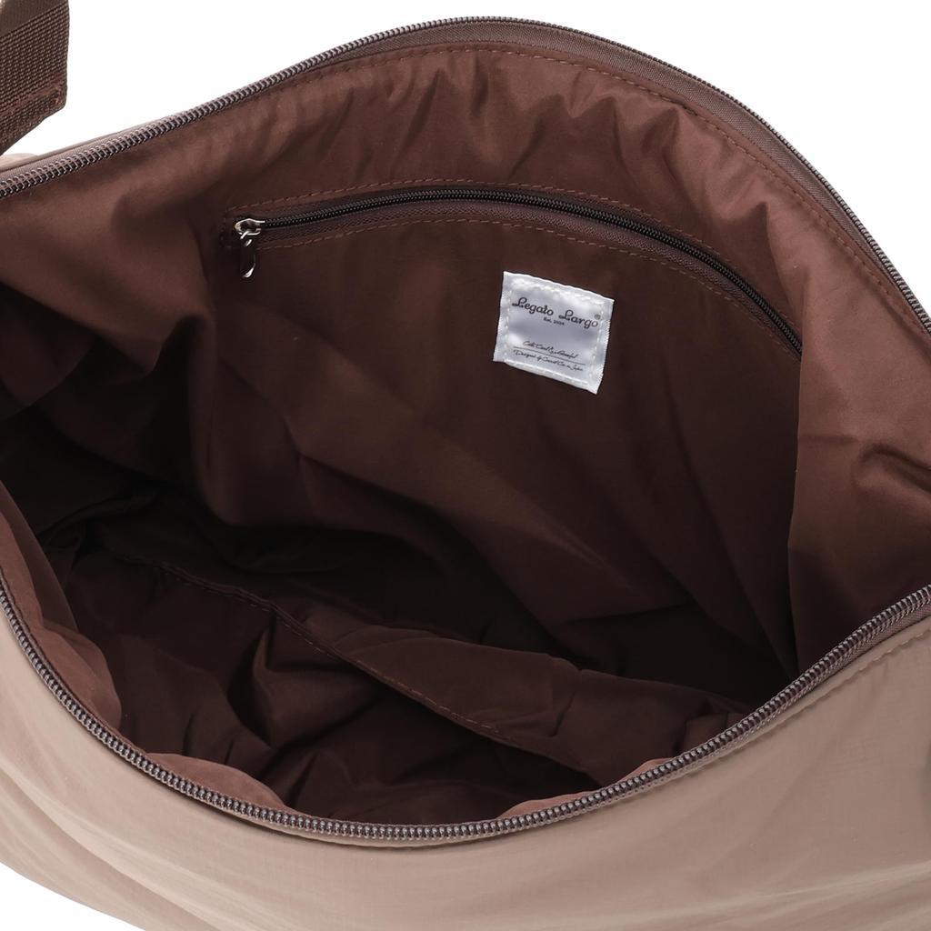 Legato Largo Padded Nylon Hammock A4 One-Shoulder Bag, Water-Repellent, A4 Size