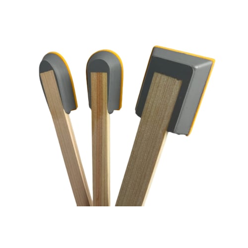 HINOMARU FINISHER Sealing Finisher Set of 3, Silicone and Rubber Spatulas