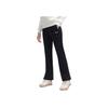 Fila 2023 Autumn New Simple Slim Fit Knitted Flared Pants Men Pants Black F11W348601FBK