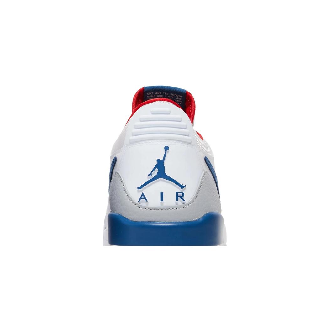 Air Jordan Legacy 312 Low 'True Blue' (Unisex) White / French Blue / Wolf Grey / University Red Vintage Basketball Shoes CD7069 104