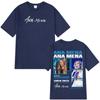 Singer Ana Unisexa Tour 2026 New Album T Shirt Unisex Wounisexs Cotton Oversized Tshirts Casual  Aesthetic Fashion Tshirt Streetwear Bl