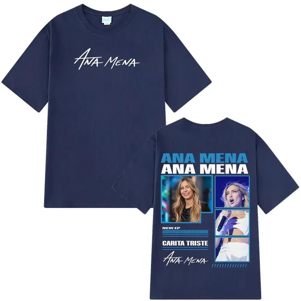 Singer Ana Unisexa Tour 2026 New Album T Shirt Unisex Wounisexs Cotton Oversized Tshirts Casual  Aesthetic Fashion Tshirt Streetwear Bl