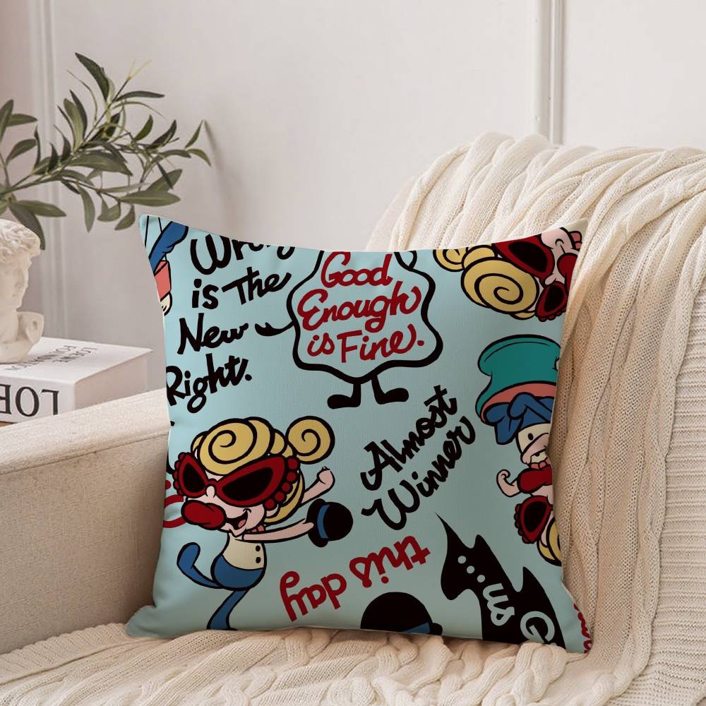 Japan Fashion H-Hysteric M-Mini Pillow Case Home Decor Throw For Sofa Bed Car Room Decor Gift Idea