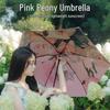 Compact Five-Fold Sunshade Umbrella: Portable, UV-Protective, Ideal for Sunny and Rainy Days