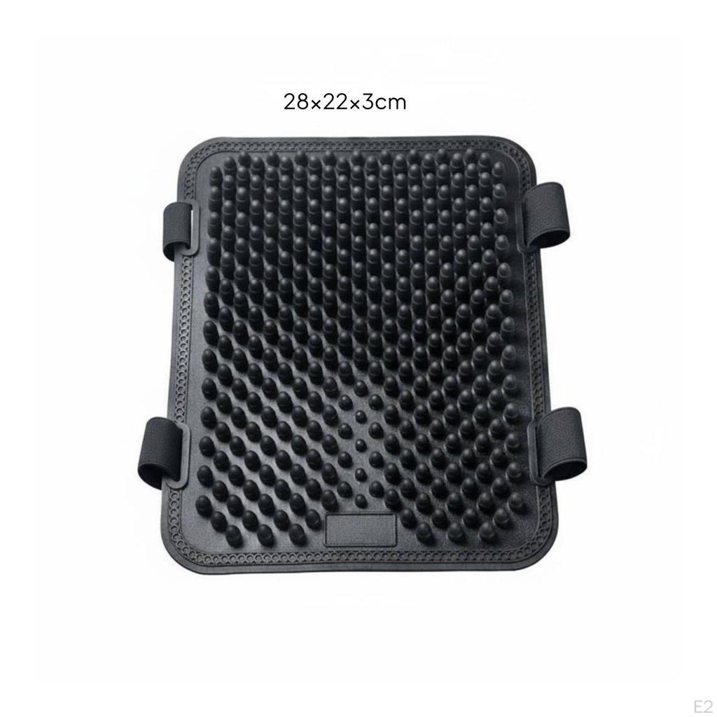 Motorcycle Seat Cushion Waterproof Silicone Pad AntiSlip Bottom for LongDistance