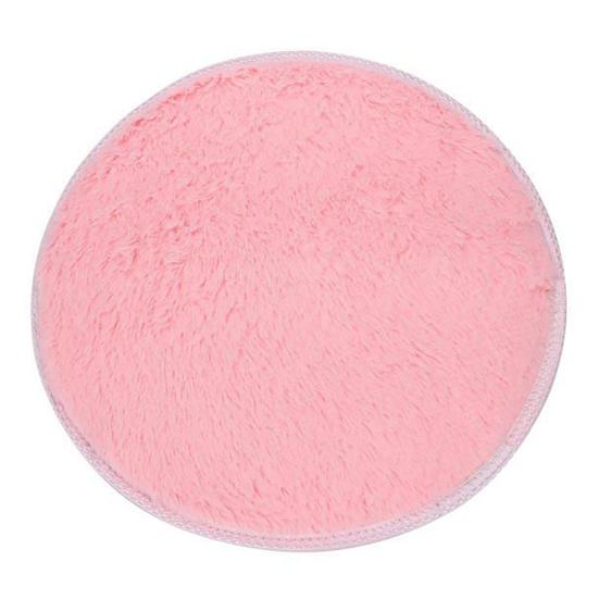 Yousheng 40cm Round Bathroom Bedroom Coral Fleece Soft Non-slip Floor Mat Rug Home Decor