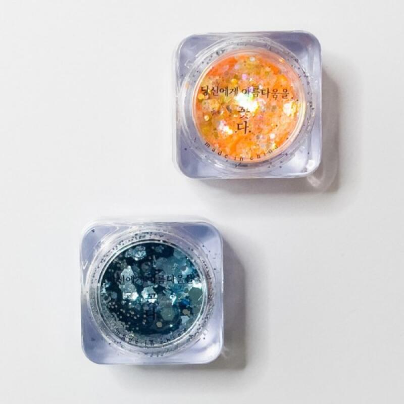 

Malemien Glitter 2 color 04. Tangerine