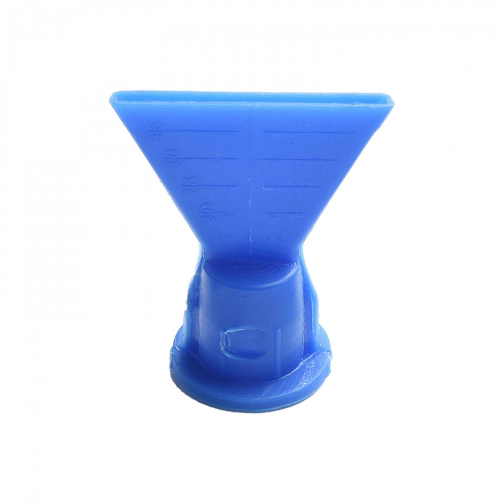 Wave Shape Silicon Nozzle Spare Part Cartridge Caulking