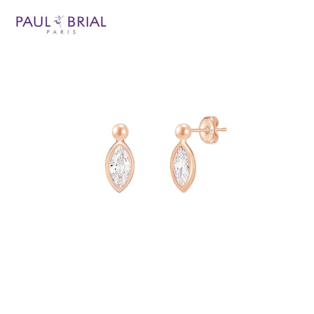 

PAULBRIAL [SILVER] PYSE0119 (PG) Marquise Ball Earrings