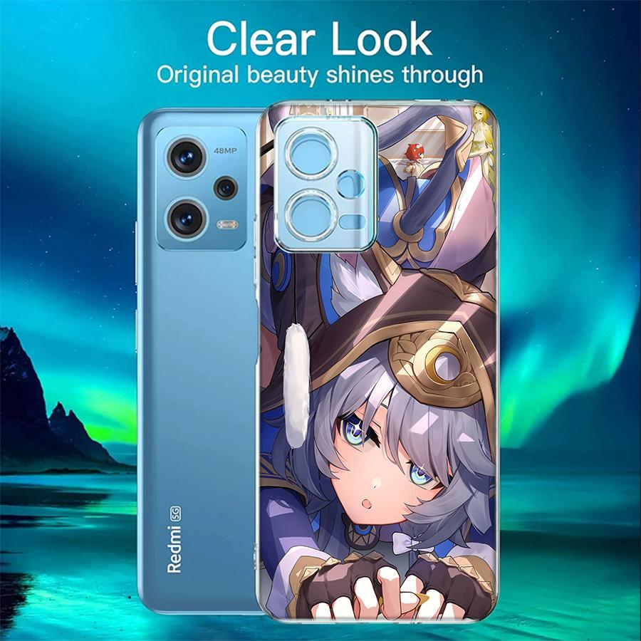Honkai Star Rail Cipher Phone Case For Redmi 12 13C 12C 15C 9 10 10C Note 13 Pro Plus 14 15 Pro 9T 9C 9A TPU Soft Cover Clear Ce