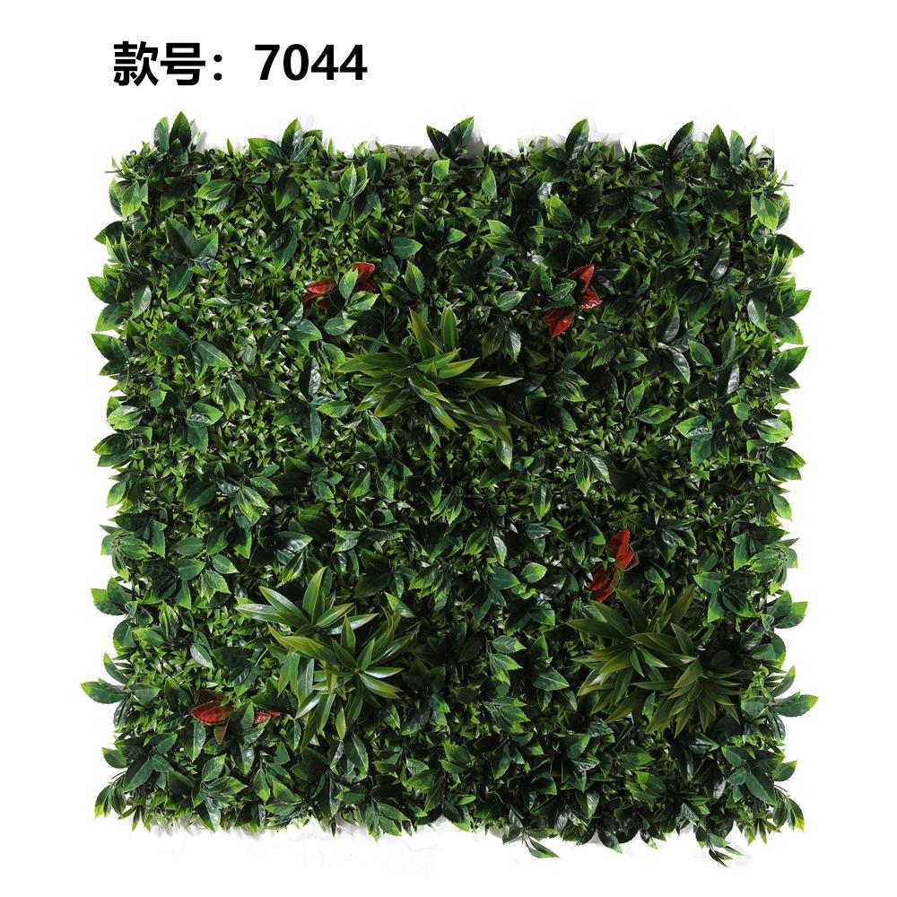 Parede de Plantas Simuladas de Alta Qualidade Decoração de Interiores Exteriores Fundo Parede de Flores de Plástico Paisagem Plantas Verdes Artificiais Falsas