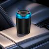 Car Ashtray with Lid Portable Ash Tray with LED Light Mini Car Trash Can Multi-Function Pop Up Ashtray for Home Car Interior Par