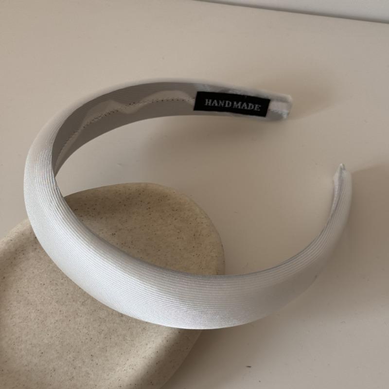 Softly Shining Wide-edge Sponge Hairband, Fashionable Hair-stabilizing Headband, High-crown Hair Clip