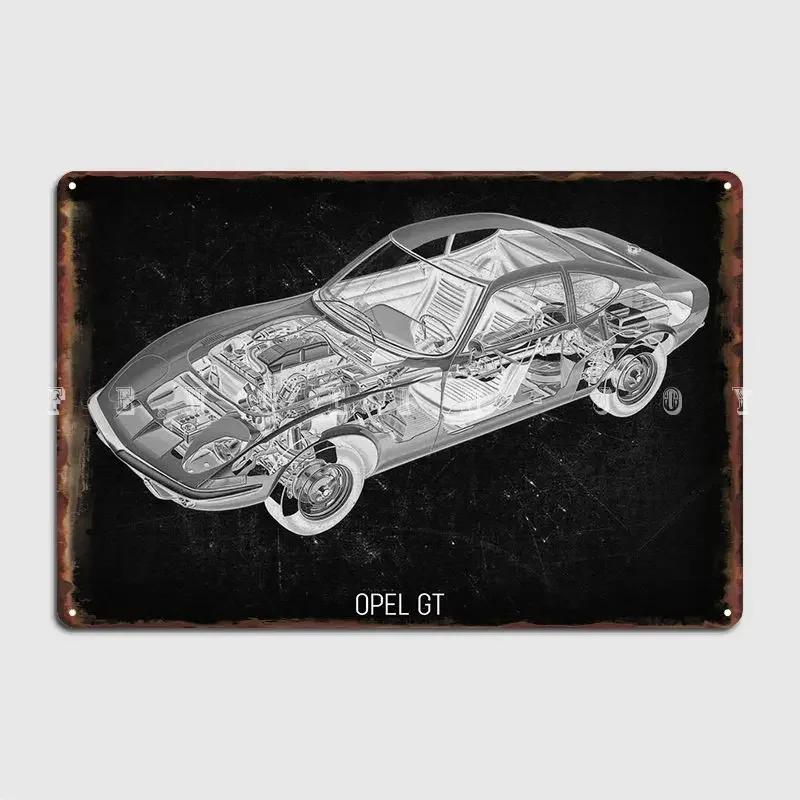 

Gt Poster Metal Plaque Wall Mural Pub Garage Design Wall Decor Tin Sign Poster 20x30cm（7.8x11.8inch）