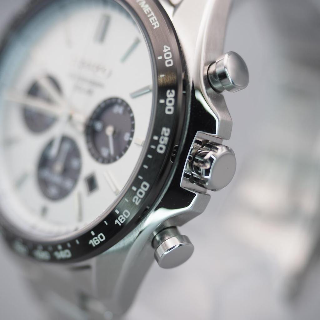 [USED] Extreme SEIKO SBPY165 Seiko Panda Chronograph with complete accessories