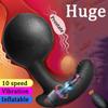 Male Prostate Massager Wireless Remote Control Anal Plug Vibrator Huge Butt Plug Inflatable Vagina Anal Sex Toys for Men 18