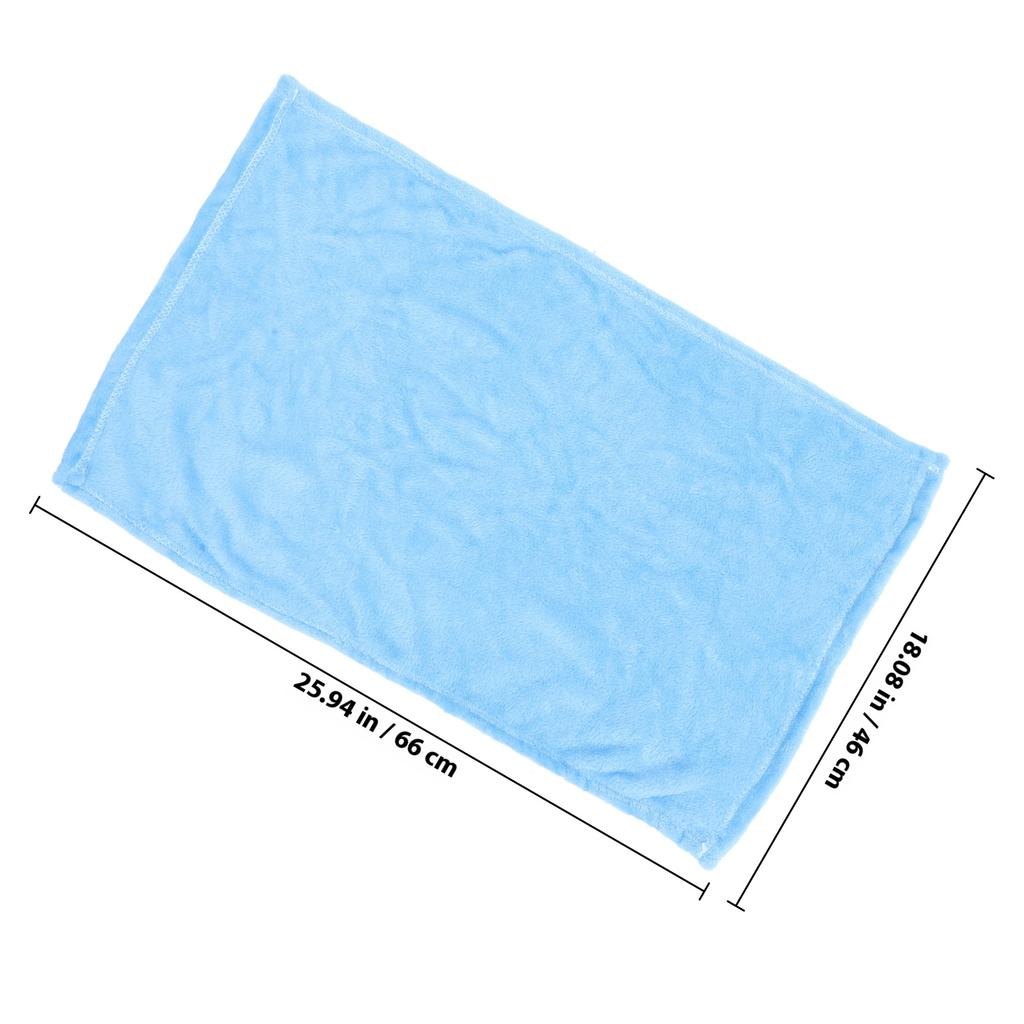 Flannel Fleece Pet Blanket Cozy Towel Solid Color Fruit Green Super Comfy Warm Elaborate Needle Stitching