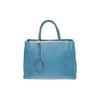 Jours Serie Colorblock Große Kapazität Leder Tote Bag Damen Tote Bags Blau 8BH250-D7E-F0QF4