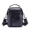 BULLCAPTAIN 2024 Brand Leather Men Bag Casual Business Leather Mens Shoulder Messenger Bag Vintage Men's Crossbody Bag male