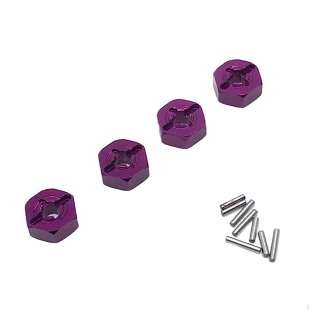 12mm Wheel Convert Adapter /1400 /12 124018 124019 RC Car Upgrade Parts (Set of 4)