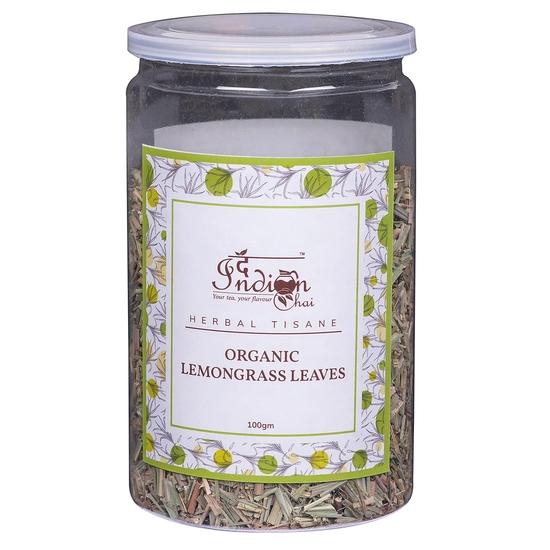 The Indian Chai Organic Lemongrass Tea Loose Leaves – 100g