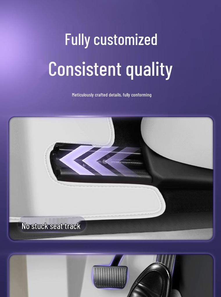 Eco-Friendly Waterproof & Dustproof Floor Mats for Zhijing L7 - Double-Layer Car Interior Accessory