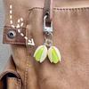 Bag Pendant Food Series Pendant Pistachio PVC Keychain Unique Simulation Food Keychain  Gift