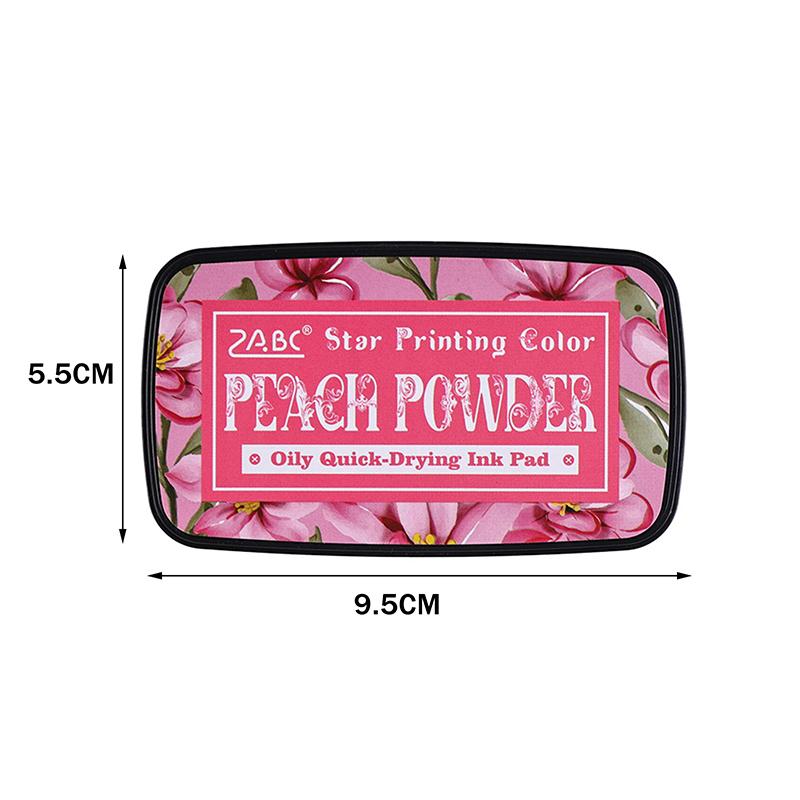 Colorful Multicolor Ink Pad Planner Stamps Art Scrapbook Student Supplies Self Ink Stamp Inkpad School Accessories Stationery