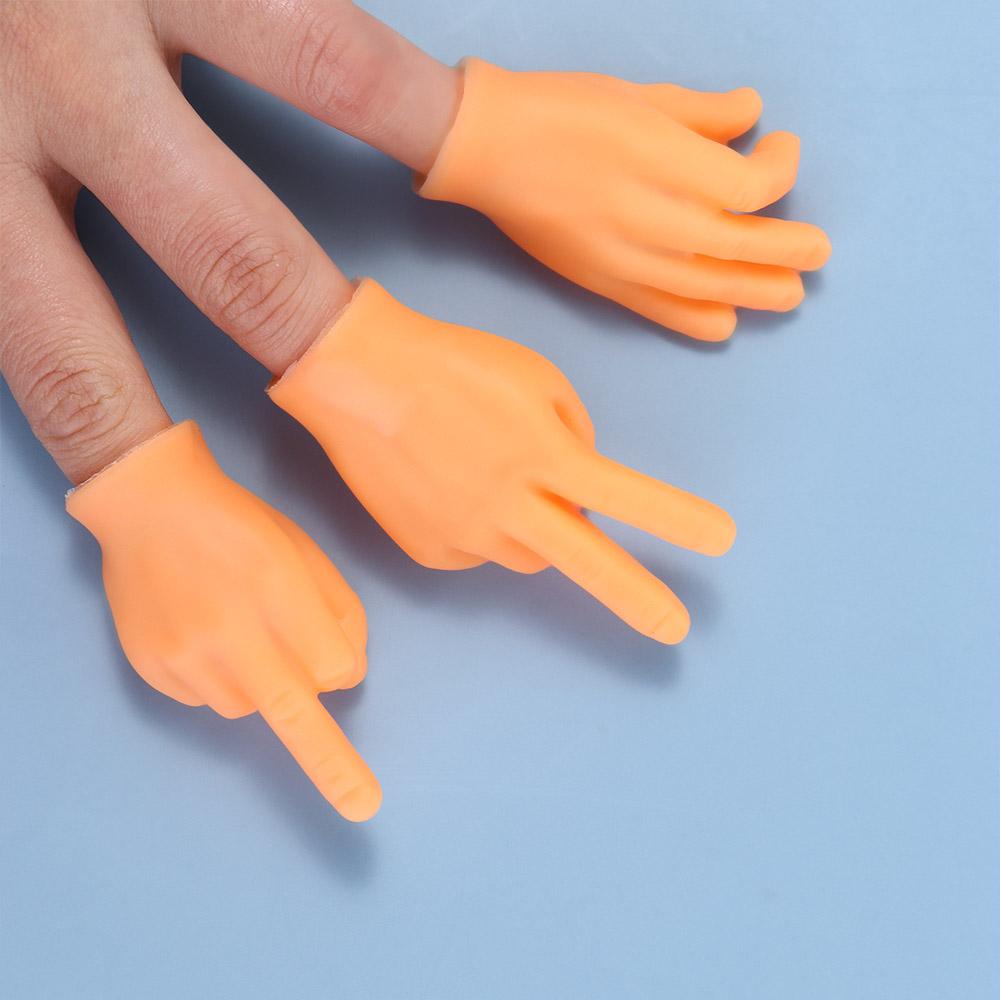 Toys Party Finger Fidget Halloween Cat Pet Finger Toys Tiny Finger Hands Finger Puppets Hand Palm