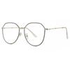 Full Rim Oval Silver Black Smartbuy Collection Denny X9815 4 C5 Fashion Unisex Eyeglasses