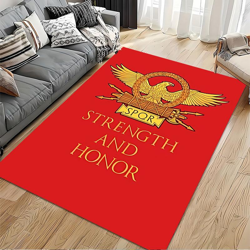 Roman Eagle Strength Carpet suitable as a non-slip mat for the living room or bedroom sofa