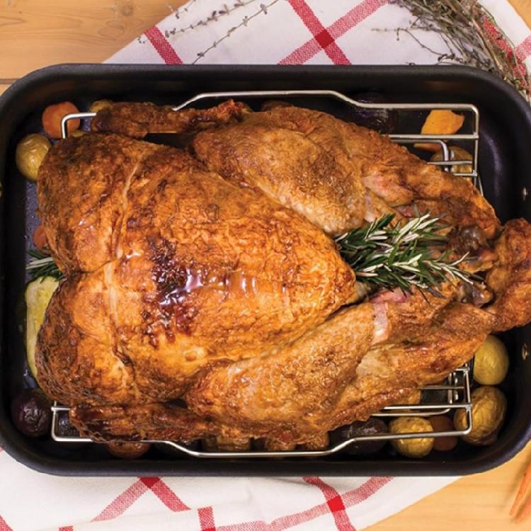 Foldable Stainless Steel Rack for Roasting Steak Ribs Turkey and Chicken Roaster Stand Multifunctional Cooking Supplies