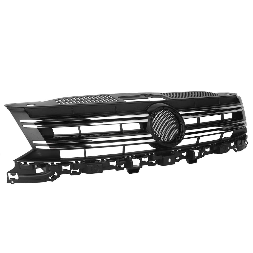 Front Bumper Grille Grills With Chrome Moulding 5N0853651J9B9 For 5N Facelift 2012‑2015