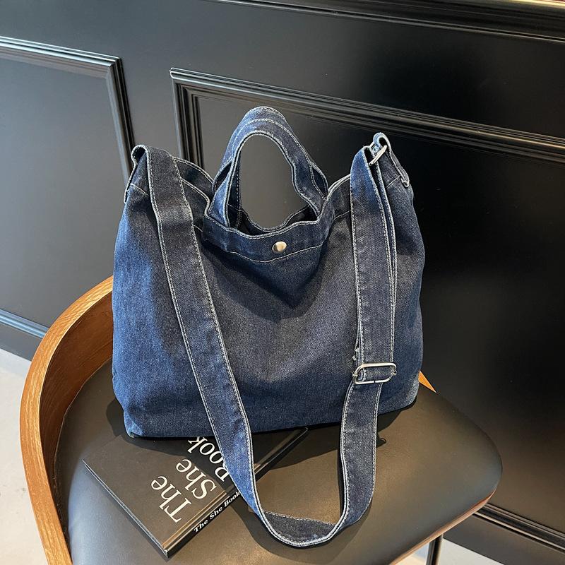 Large-capacity Commuting Bag Laid-back Tote Bag Fashionable Single-shoulder Hand-held Crossbody Bag