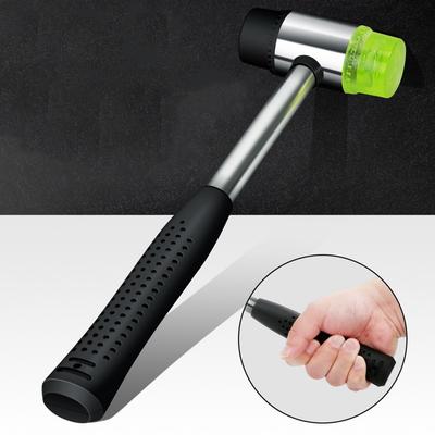 Green Rubber Hammer Iron PVC Sliver Steel Black 30MM