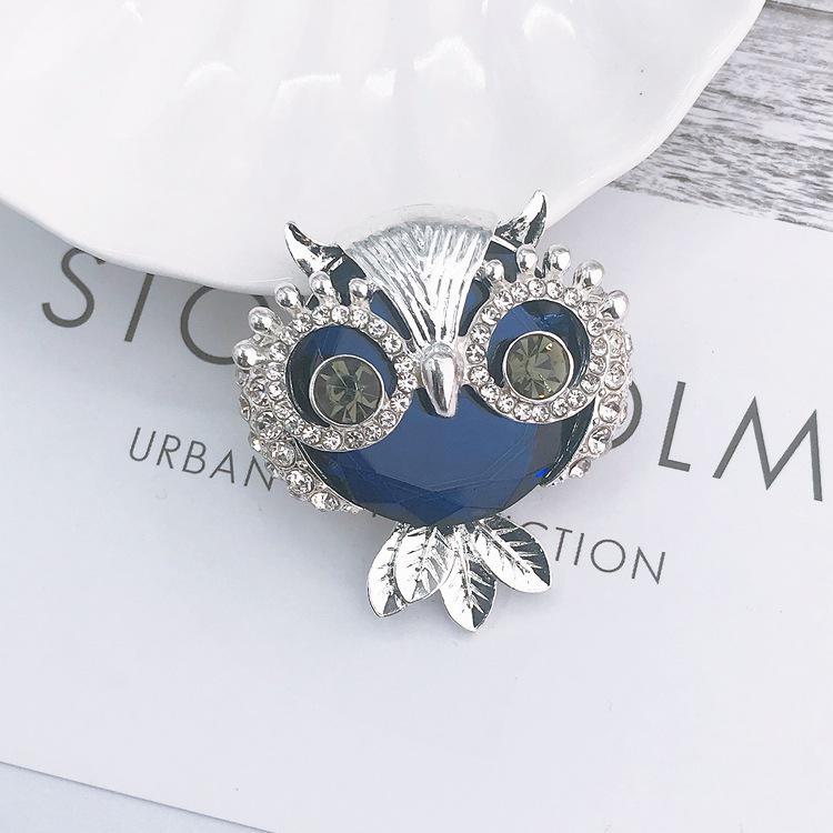 Owl Refrigerator Magnets: DIY Jewelry & Clothing Accessories with Diamond Stickers