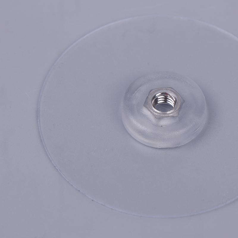 Stainless Steel No-Drill Adhesive Mount, M6 Screw Base With 1/4" Interface For Mobile Surveillance Camera Bracket Easy Install