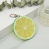 Simulation Fruit Keyring Lemon Shaped Key Chain Bag Charm Handmade Jewelry Gift