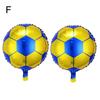 2Pcs Festival Balloons Inflatable Lightweight Multiple Ball Patterns Multi-style Reusable Decoration Aluminum Sports Themed Happy Festival Balloons